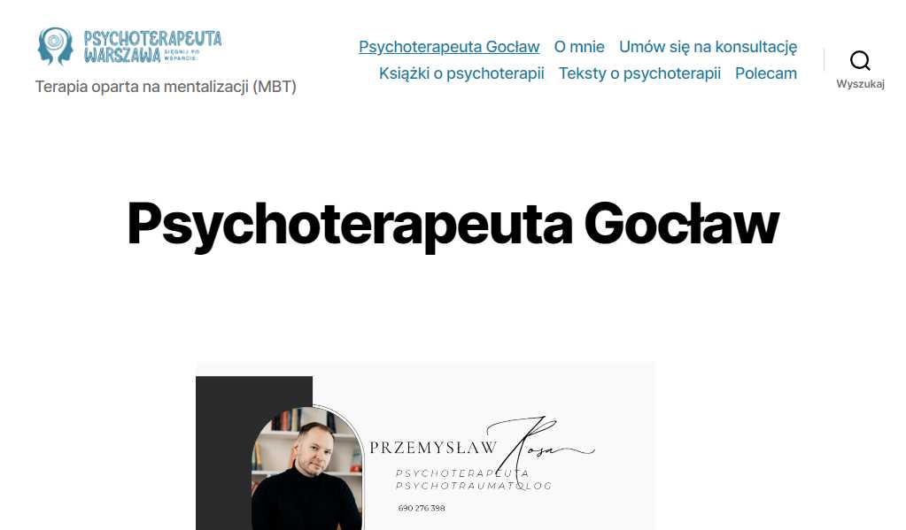 Psychoterapeuta Gocław